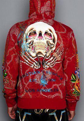 Christian Audigier Men Hoodies-125